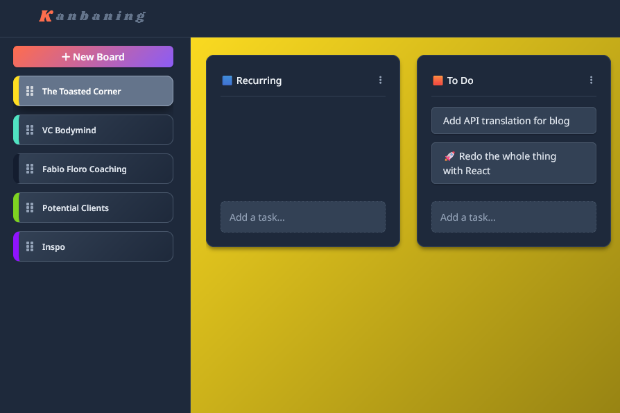 Project screenshot